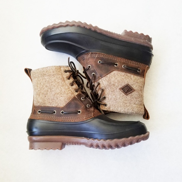 mens sperry decoy duck boots